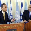 Ban y Netanyahu (Foto de archivo: Evan Schneider)
