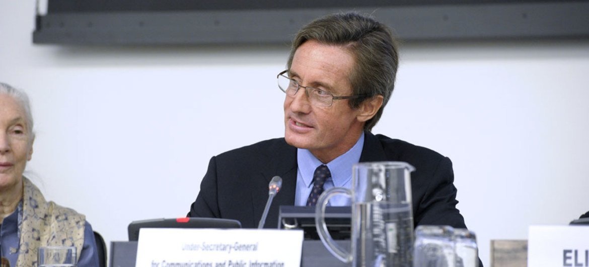 Peter Launsky-Tieffenthal, Under-Secretary-General for Communications and Public Information.