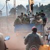 Des membres du groupe rebelle M23 se retirent de Goma a bord d'un camion. Photo MONUSCO/Sylvain Liechti