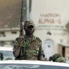 Des membres du M23 en train de se retirer de Goma, capitale du Nord-Kivu, dans l'est de la RDC, en novembre 2012.