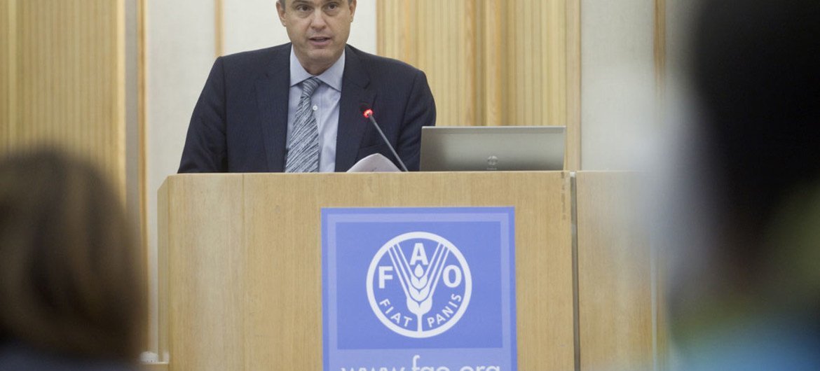 FAO Assistant Director-General for Forestry Eduardo Rojas-Briales.