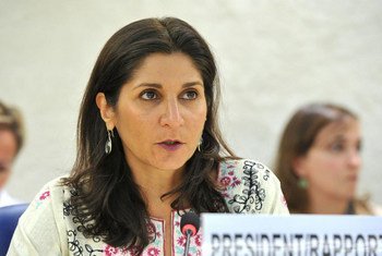 Chairperson of the Working Group on the use of Mercenaires Faiza Patel.