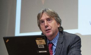 Robert Vos, Director of the Development Policy and Analysis Division of the UN Department of Economic and Social Affairs at the launch of the World Economic Situation and Prospects 2013 report.