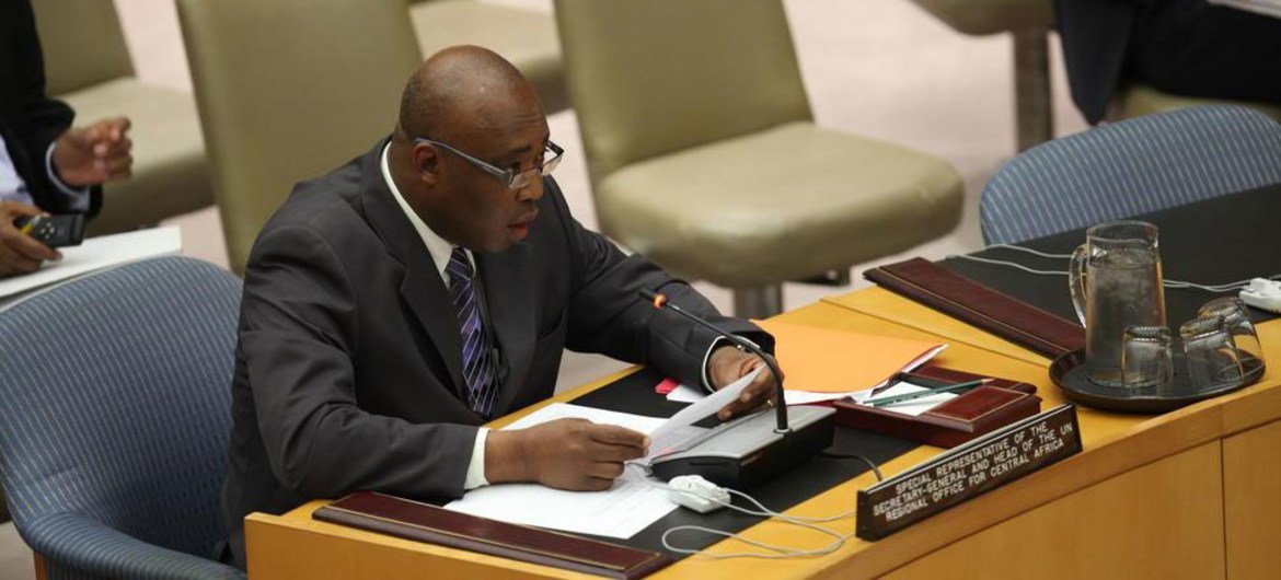 Le Représentant spécial du Secrétaire général pour l'Afrique centrale et Chef du BRENUAC, Abou Moussa, au Conseil de sécurité.