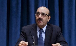 Amb. Masood Khan of Pakistan, President of the Security Council for the month of January 2013.