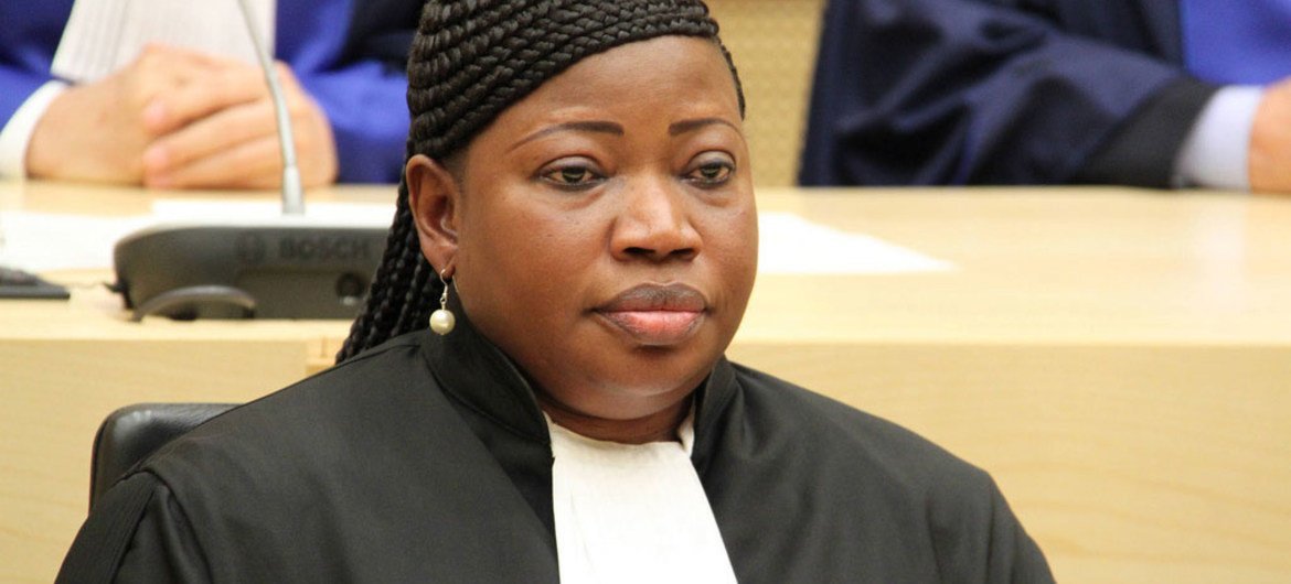 La Procureur de la Cour pénale internationale (CPI), Fatou Bensouda.