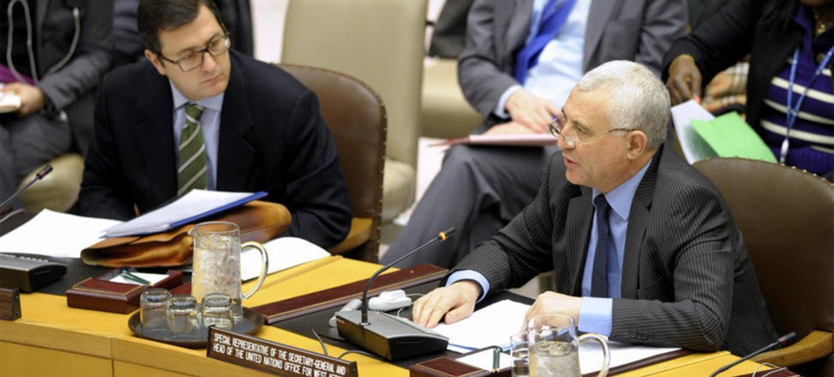 El representante del Secretario General para África Occidental, Said Djinnit  Foto: ONU/ Evan Schneider