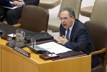 Special Representative Tarek Mitri briefs the Security Council.