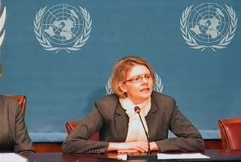 Cécile Pouilly, porte-parole du Haut Commissariat des Nations Unies aux droits de l'homme.