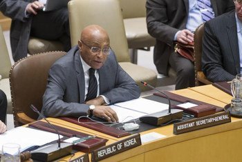 Assistant Secretary-General for Political Affairs Tayé-Brook Zerihoun briefs the Security Council on the situation in Somalia.