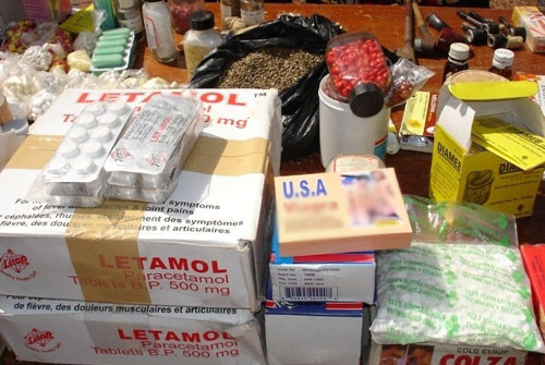 Medicamentos falsificados.