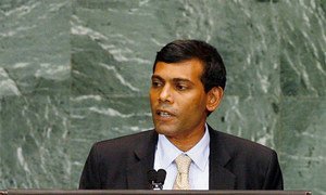 Former President of Maldives Mohamed Nasheed.