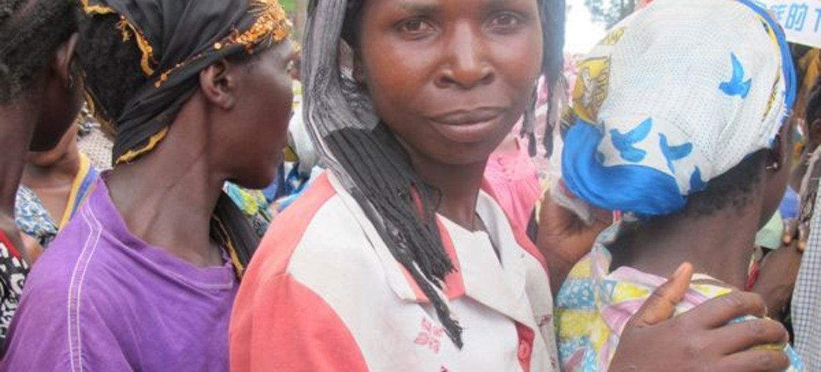 Mujeres en Minova, República Democrática del Congo, desplazadas por la violencia  Foto:PMA/Martin Penner