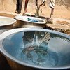 Puit d"eau potable dans la région  de Zanzan en Côte d'Ivoire.