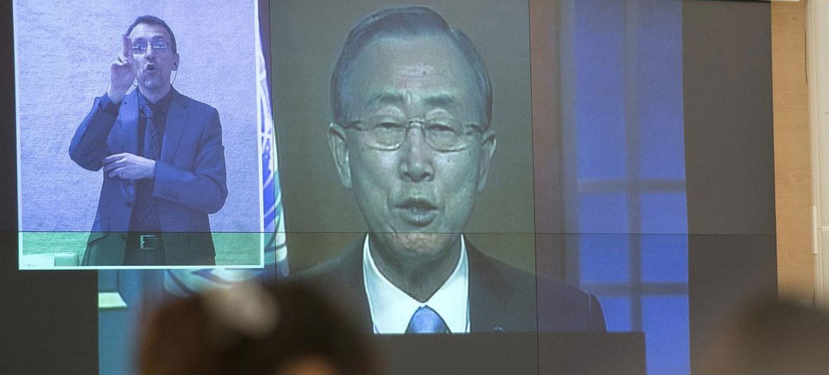 Video message by Secretary-General Ban Ki-moon marking the 20th anniversary of the Vienna Declaration and Programme of Action that led to the creation of the High Commissioner for Human Rights.