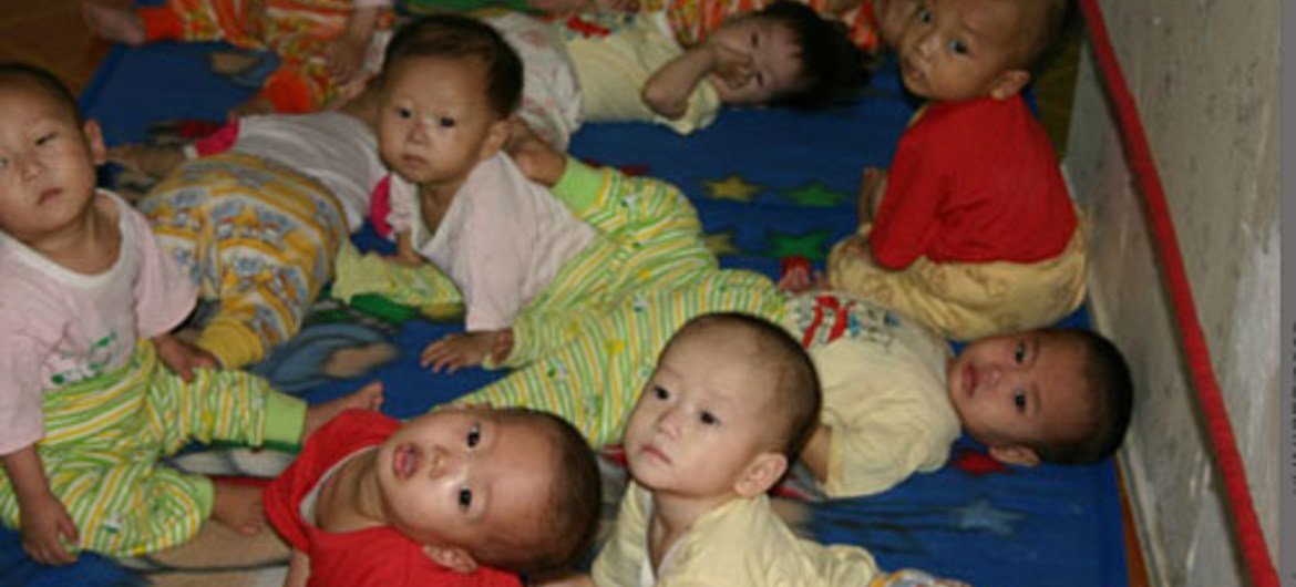朝鲜儿童。联合国儿基会图片/Gopalan Balagopal
