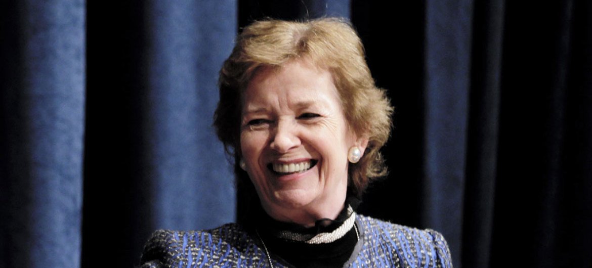 Mary Robinson.