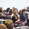 إجتماع للشباب في مقر الأمم المتحدة. تصوير مارك جارتن / الأمم المتحدة