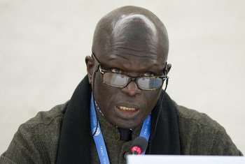 L'Expert indépendant sur les droits de l'homme en Côte d'Ivoire, Doudou Diène. Photo ONU/Jean-Marc Ferré
