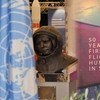 Space exhibition at the United Nations in Vienna