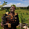 Une agricultrice d'Ainabkoi, au Kenya.