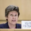 La chef du Bureau des affaires de désarmement des Nations Unies, Angela Kane. Photo ONU/Jean-Marc Ferré