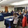 Inter-American Commission on Human Rights meeting in March 2013 in Washington, DC, to discuss the human rights situation of detainees at the Guant&aacute;namo Naval Base (file).
