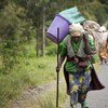 Aldeanos huyen de Kivu Norte, en la República Democrática del Congo   Foto archivo; ONU/Sylvain Liechti