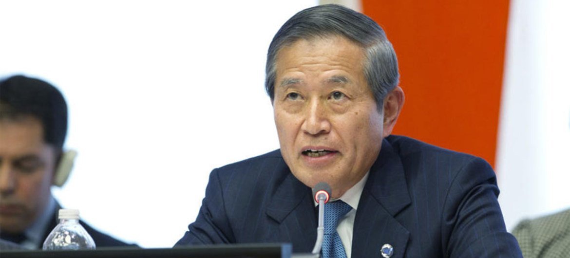 Yukio Takasu, Under-Secretary-General for Management and Special Adviser to the Secretary-General on Human Security.