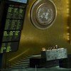 La salle de l'Assemblée générale de l'ONU. Photo ONU/Evan Schneider
