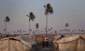 With Tropical Cyclone Mahasen expected to make landfall on 17 May, the UN is concerned about tens of thousands of people living in camps in Myanmar's Rakhine State.