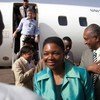Valéria Amos arrive à El Fascher au Drafour au Soudan.