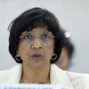 High Commissioner for Human Rights Navi Pillay addresses the 23rd Session of the Human Rights Council in Geneva.