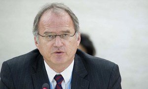 Le Rapporteur spécial de l’ONU sur les exécutions extrajudiciaires, sommaires ou arbitraires, Christof Heyns. Photo : Jean-Marc Ferré