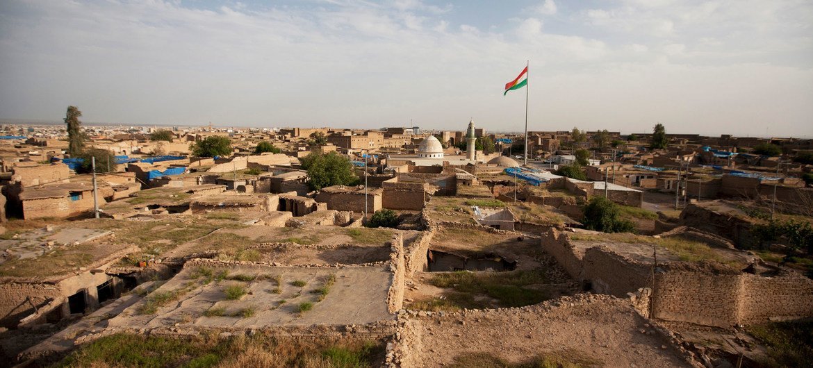 The Citadel town of Erbil, capital of Kurdistan, Iraq.
