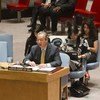 Special Adviser on Yemen Jamal Benomar addressing the Security Council.