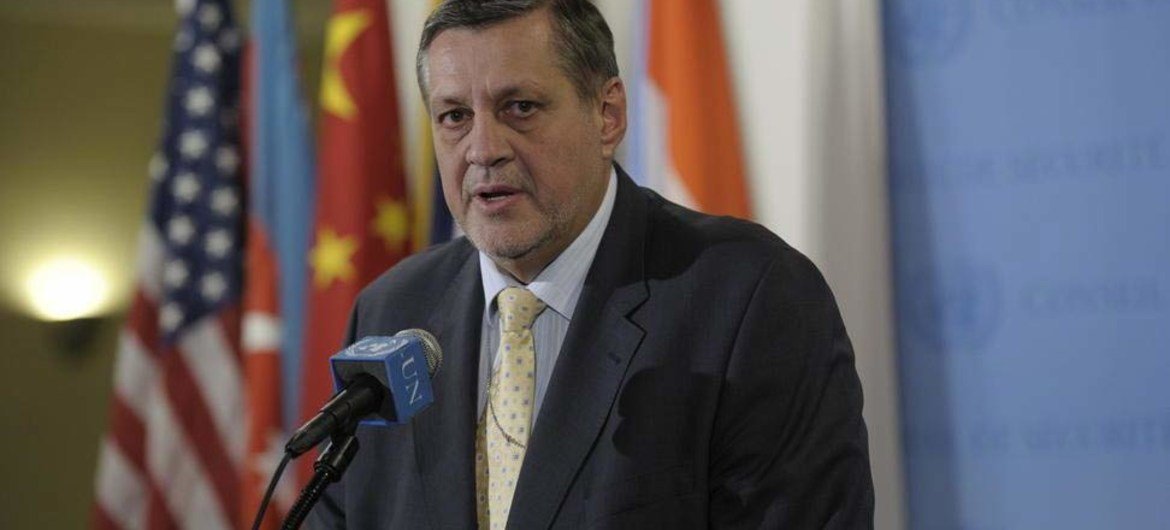 Special Representative and head of the UN Assistance Mission in Afghanistan (UNAMA), Ján Kubiš.