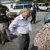 El representante de la ONU en Somalia, Nicholas Kay, durante una visita a ese país  Foto archivo:U-UN IST/ Stuart Price.