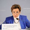 UNFCCC Executive Secretary Christiana Figueres addresses press briefing wrapping up the UN Climate Change Conference in Bonn, Germany.