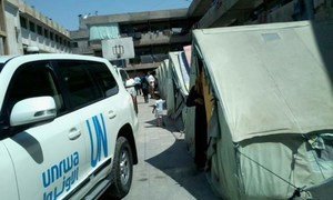 UNRWA is trying to help the over 400,000 Palestine refugees from Syria in need of humanitarian assistance.