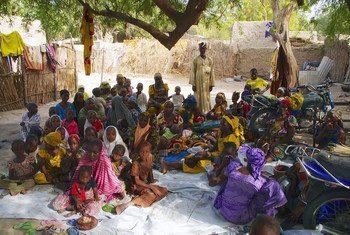 After fighting began between Nigerian forces and Boko Haram, a family from Borno state fled to Niger.