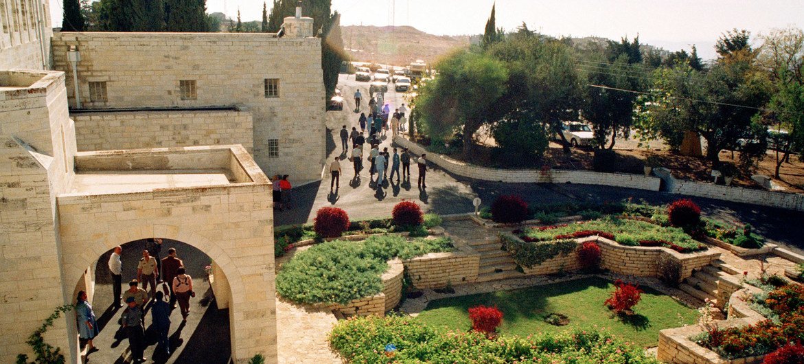 Le siège de l'ONUST à Jérusalem.