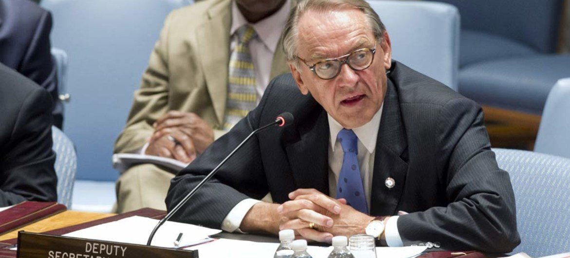 Le Vice-Secrétaire général des Nations Unies, Jan Eliasson. Photo : ONU