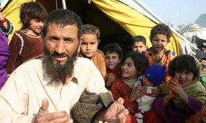 Des réfugiés afghans à Islamabad, au Pakistan.