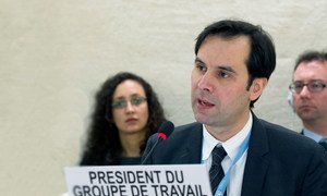 Olivier de Frouville, Chairperson of the Working Group on Enforced or Involuntary Disappearance.