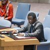 Special Representative for Burundi Parfait Onanga-Anyanga briefs the Security Council.