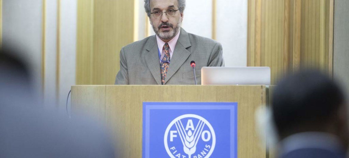 Food and Agriculture Organization (FAO) Chief Veterinary Officer Juan Lubroth.