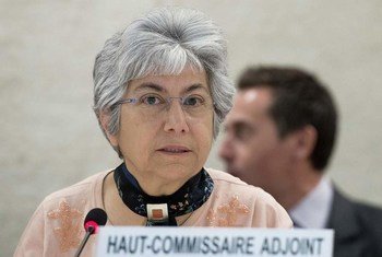 La Haut Commissaire adjointe aux droits de l'homme, Flavia Pansieri.