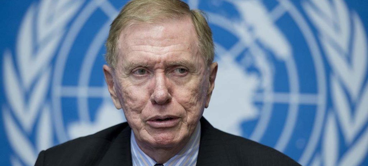 Michael Kirby, Chairman of the Commission of Inquiry on Human Rights in the Democratic People’s Republic of Korea (DPRK).