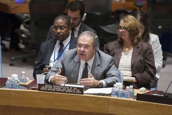 Special Representative and Head of the UN Support Mission in Libya (UNSMIL) Tarek Mitri addresses the Security Council.